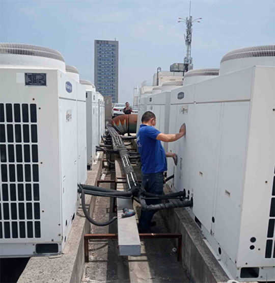 广德中央空调制热和不制冷系统维修方法